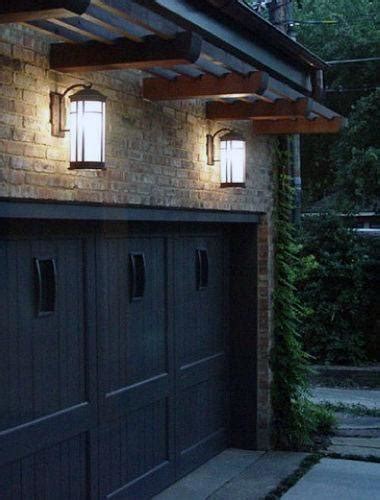 50 Outdoor Garage Lighting Ideas - Exterior Illumination Designs