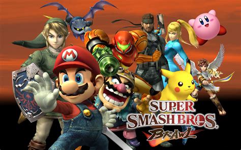 Download Video Game Super Smash Bros. Brawl HD Wallpaper