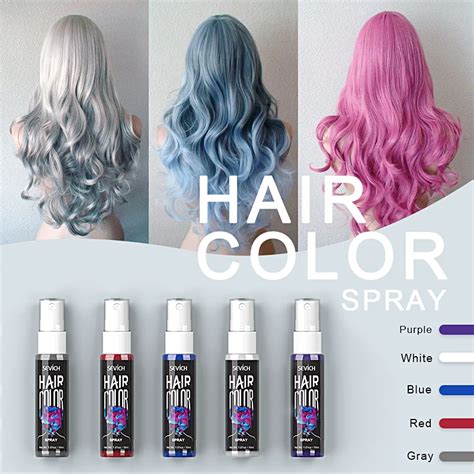 Temporary Hair Dye Spray (5 colors, 30ml) - garbsandtrends