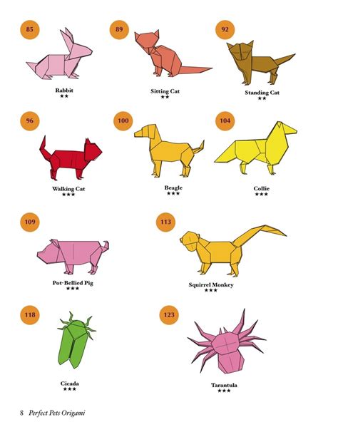 Perfect Pets Origami - John Montroll