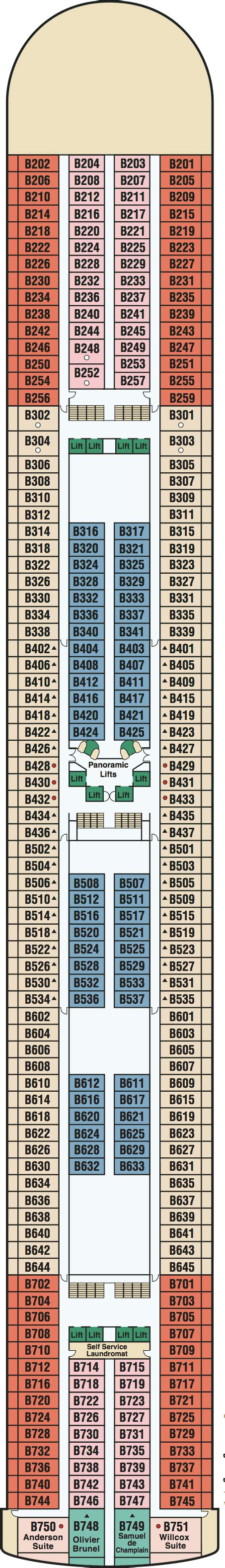 Grand Princess deck plans - Cruiseline.com