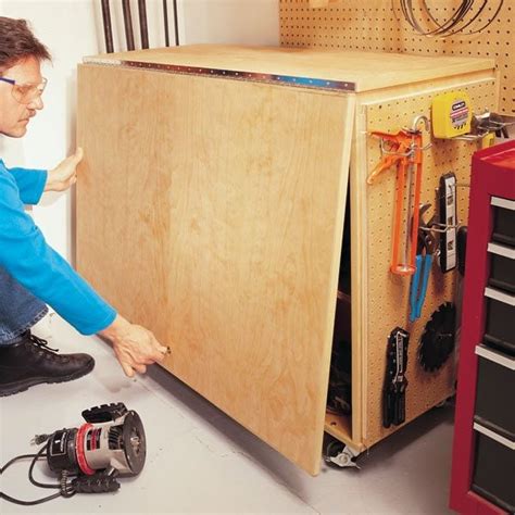 sheds plans : Folding Workbench