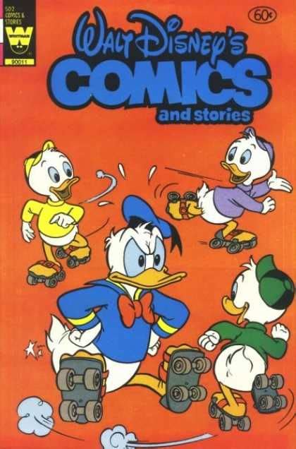 Walt Disney's Comics and Stories Covers #500-549 | Comics, Comics story ...