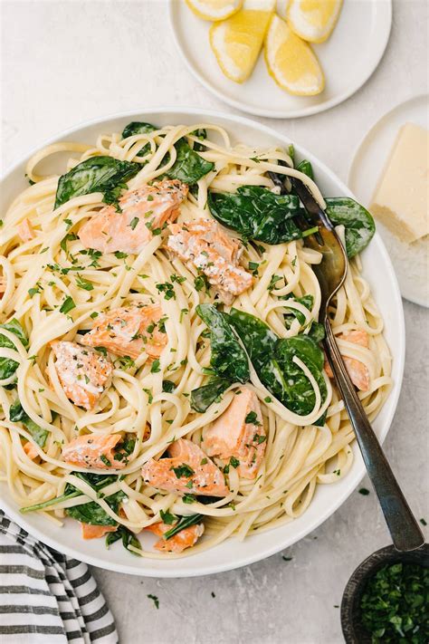 Creamy Salmon Pasta - The Cooking Jar