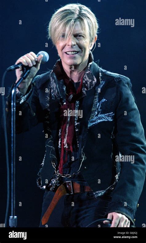 David Bowie The Reality Tour Stock Photo: 107365738 - Alamy