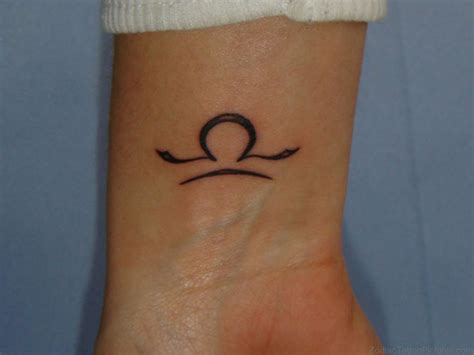 55 Stylish Zodiac Libra Tattoos For Wrist