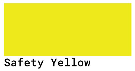 Safety Yellow Color Codes - The Hex, RGB and CMYK Values That You Need