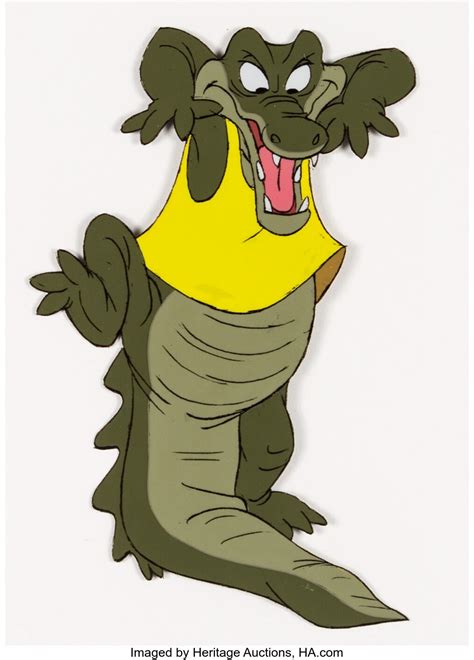 Bedknobs and Broomsticks Crocodile Production Cel (Walt Disney, | Lot #47248 | Heritage Auctions