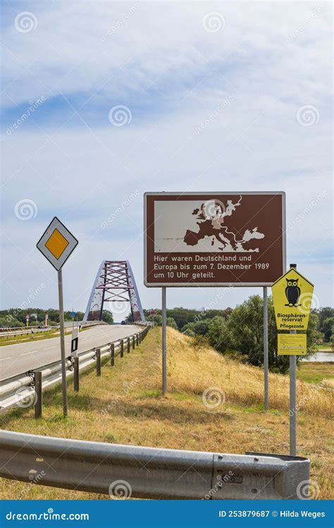 Memorial Inner-German Border in Germany Editorial Photography - Image ...