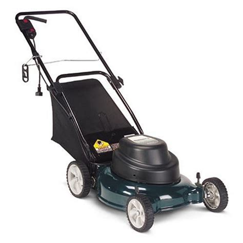 Amazon.com : Bolens 19-Inch 12 Amp Electric Powered Lawn Mower with ...