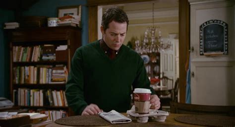 Seattle's Best Coffee Of Matthew Broderick As Dr. Steve Finch In Deck The Halls (2006)