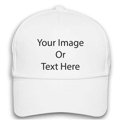 Customize Printed Cap White Color | Swagpur