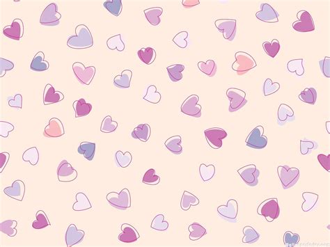 Cute Heart Background - WallpaperSafari