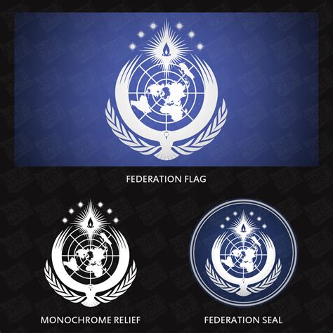 United Nations Federation - Symbol Overview by AkarukageStudios on DeviantArt