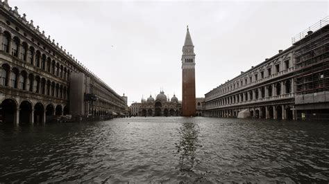 Venice flooding at historic levels, spurred by climate change