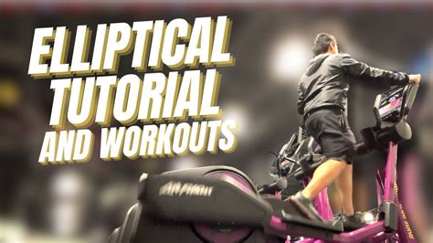 Planet Fitness Elliptical (HOW TO USE IT / WORKOUTS FOR BEGINNERS ...