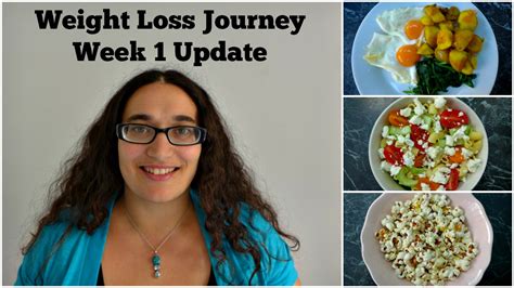 Weight Loss Journey Week 1 Update & Youtube Videos