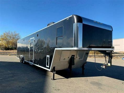 2015 CARGO TEK GN44R GOOSENECK TOY HAULER RACE TRAILER RV LIVING ...