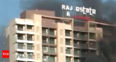 Mumbai fire: Fire in 18-storey building in Mumbai; no injury | Mumbai ...