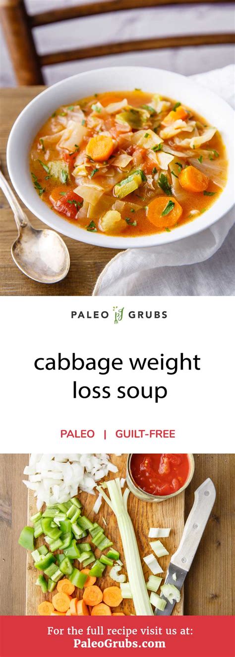 Cabbage Weight Loss Soup (Cozy, Comforting and Nutritious) - Paleo Grubs