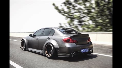 AY's Widebody G37 sedan first look - YouTube