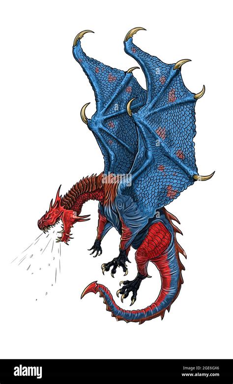 Fire breathing dragon hi-res stock photography and images - Alamy