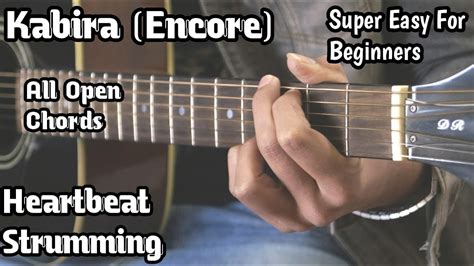 Kabira Song Guitar Lesson | YJHD | Open Chords | Easy For Beginners ...