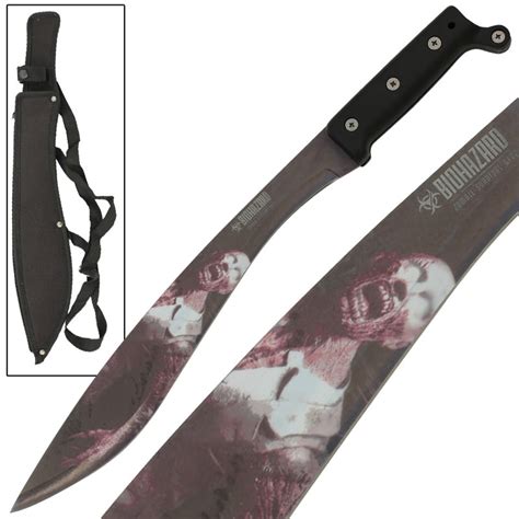 Biohazard Zombie Survival Gear Kukri Machete