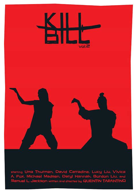 Kill Bill Vol.2 Poster Digital Art by Geraldo Bezerra - Pixels