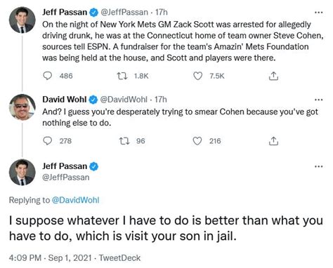 Everyone Loves This Jeff Passan Tweet Taking Down Jacob Wohl's Dad