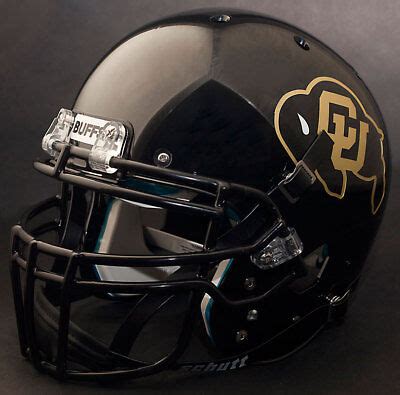 COLORADO BUFFALOES Football Helmet | eBay