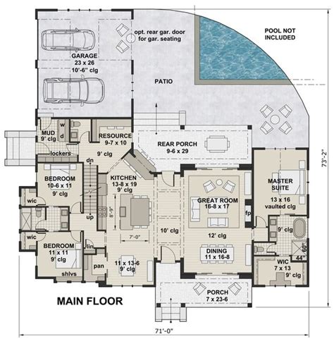 Open Concept Ranch Floor Plans - Houseplans Blog - Houseplans.com