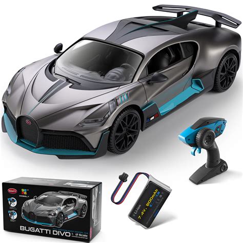 Buy MIEBELY Remote Control Car, Bugatti Divo 1/12 Scale Rc Cars 12Km/h, 2.4Ghz Licensed Model ...