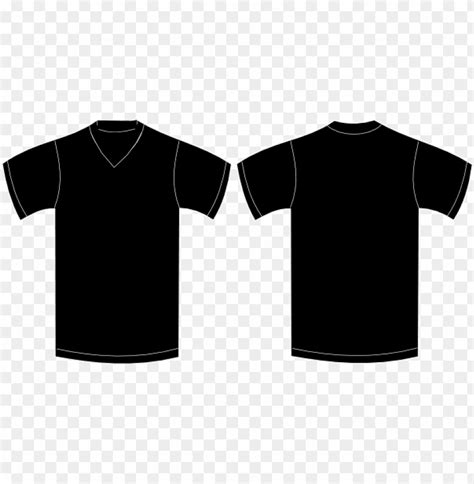 Free download | HD PNG black t shirt design template psd PNG ...