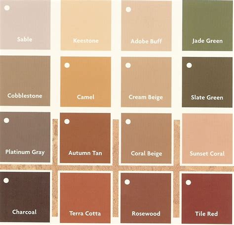 Terracotta Color Palette