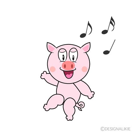 Dancing Pig Clipart