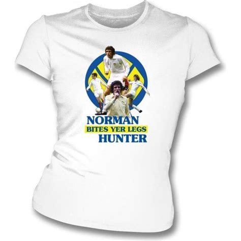 Norman "Bites Yer Legs" Hunter Tribute Womens Slim Fit T-Shirt - Womens from Punk Football UK