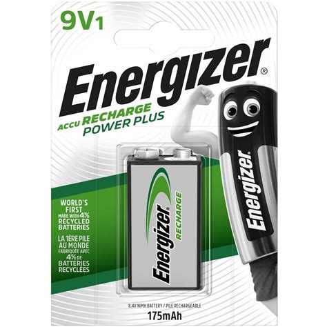 Energizer Rechargeable Battery 9V Recharge | Lazada PH