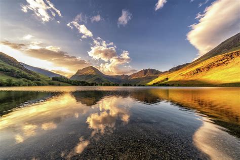 Buttermere sunrise #1 Photograph by Framing Places - Fine Art America