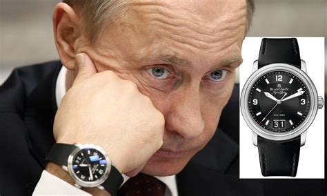 How did Vladimir Putin afford his £450,000 watch collection worth six ...