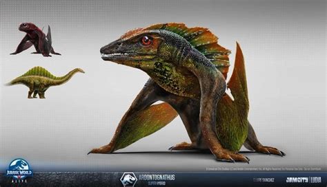 Jurassic World alive Ardontognahtus concept art in 2023 | Jurassic ...