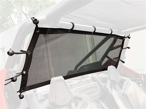 Buy kemimoto Window Net UTV Soft Rear Window Mesh Net Sun UV Protection Compatible with 2020 ...