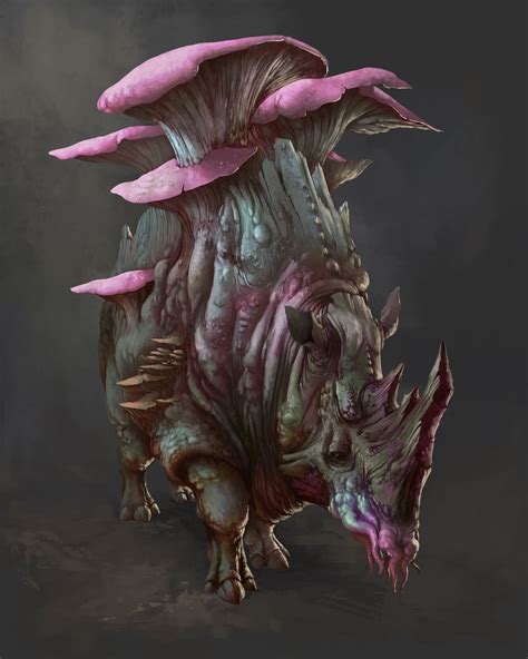 ArtStation - Mushroom Creature / Concept