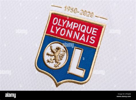 Olympique lyonnais crest hi-res stock photography and images - Alamy