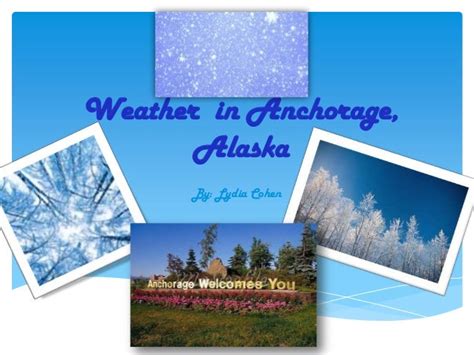 Weather in anchorage, alaska