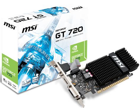 MSI Releases Four GeForce GT 720 Graphics Cards | TechPowerUp