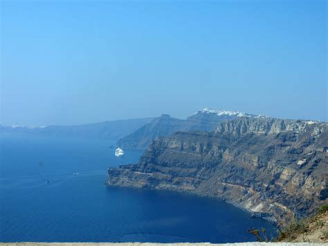 Santorini coast, Greece | Greece, Natural landmarks, Santorini