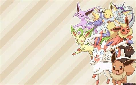 Eevees wallpaper | Eevee wallpaper, Pokemon backgrounds, Eeveelutions