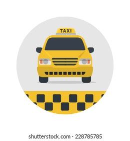 Taxi Sign Vector Illustration Stock Vector (Royalty Free) 228785785 | Shutterstock