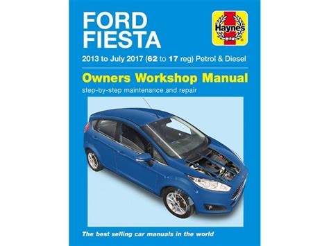 Haynes Ford Fiesta (Apr 13 - 17) Manual | Halfords UK